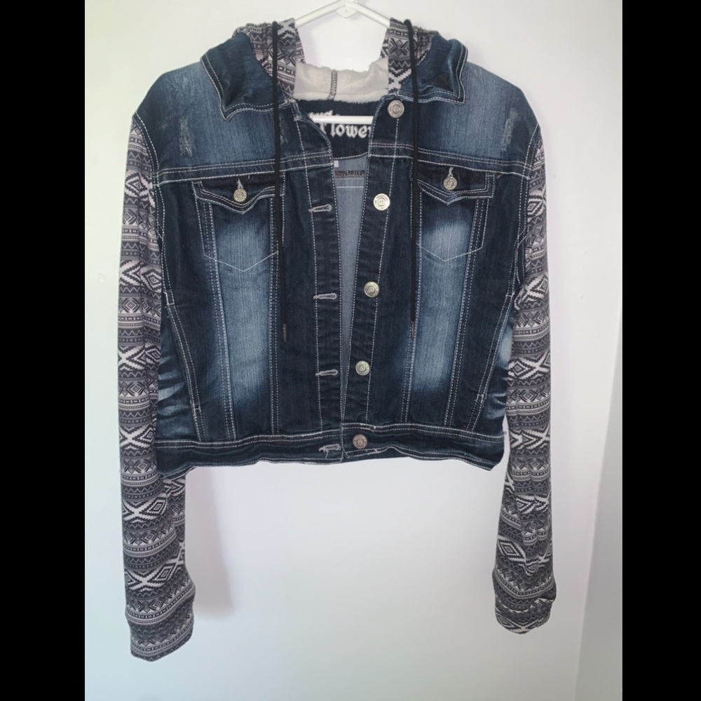 Denim Hoodie